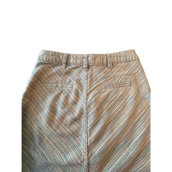 Anthropologie - Pilcro Pastel Striped Skirt | Women’a Size 2 | Mini A-line Cut - Picture 8 of 9